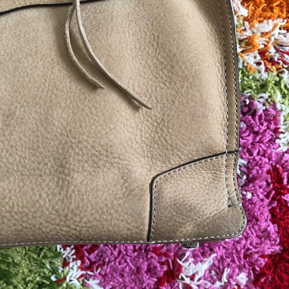 Rebecca Minkoff Regan Satchel purse, taupe - Picture 10 of 16